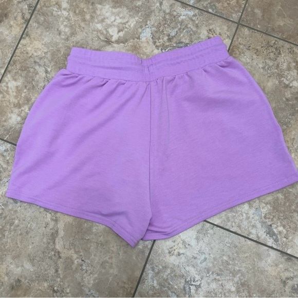 ALO Yoga Lavender Drawstring Athletic Shorts - Picture 4 of 4